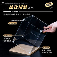 Acrylic Display Case for Anime Figures Building Blocks Models Dustproof Storage Box