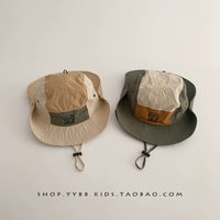 Kids Outdoor Sun Protection Hat Wide Brim Quick Dry for Camping & Travel