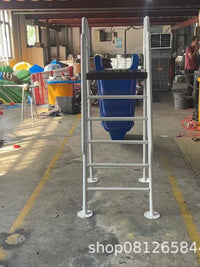 Kids' Outdoor/Indoor Playground Slide Combination with Sandpit