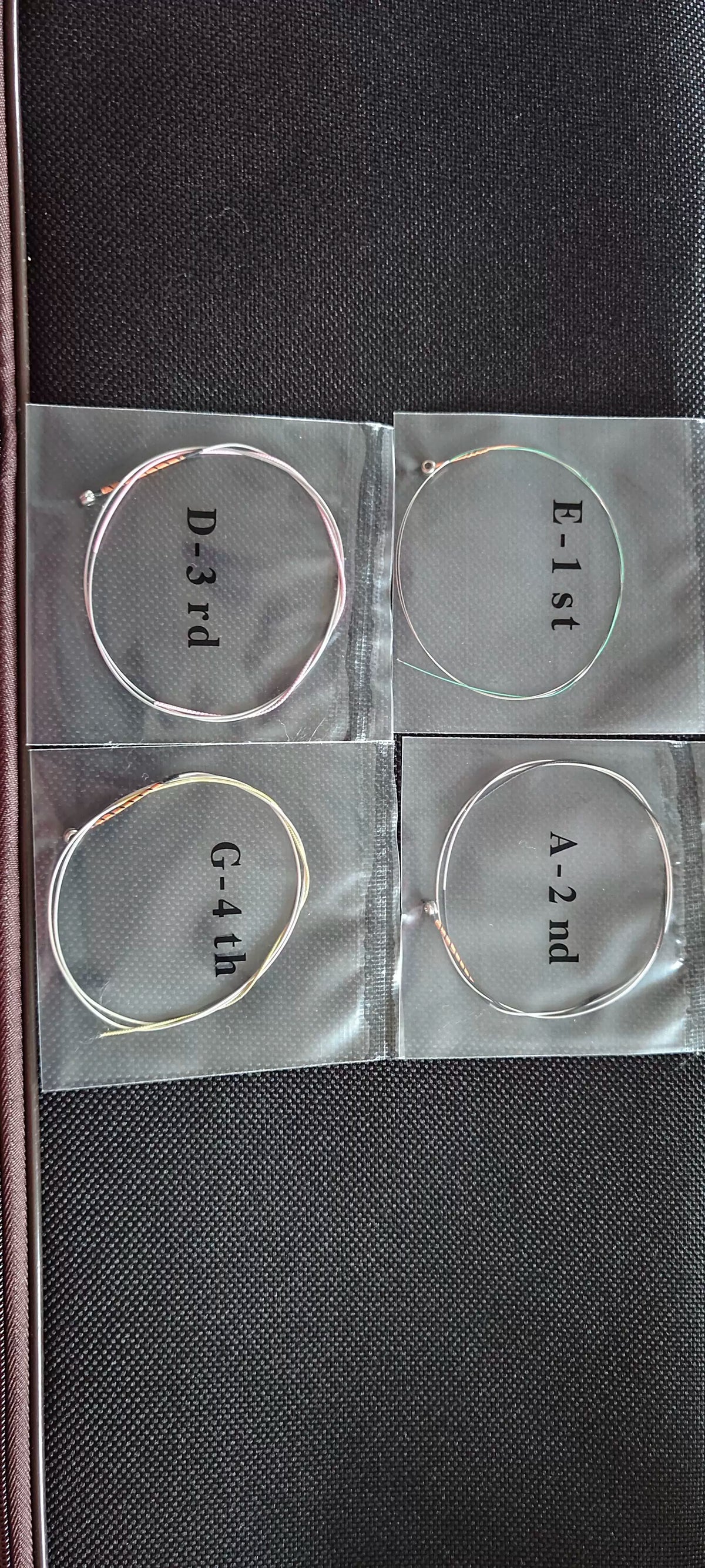 Golden Silk Nylon Violin Strings