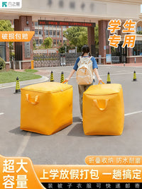 Extra Large Moving and Storage Bags, Waterproof Heavy-Duty Luggage Organizer for Bedding and Clothes