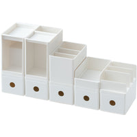 Clear Acrylic Display Storage Box with Drawer for Figures and Small Items