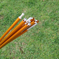 Tent Pole Replacement Kit for Outdoor Camping, Single/Double/3-4 Person Aluminum Alloy Support Rods