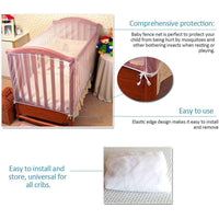 Foldable Baby Crib Mosquito Net Tent for Infants