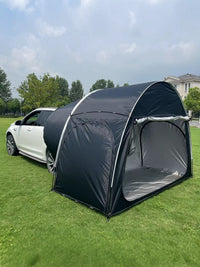 SUV Car Tailgate Tent, Waterproof Sunshade Shelter, Quick Setup Oxford Cloth for Outdoor Camping