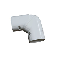 Air Conditioner Decorative Line Set Cover Kit, PVC Ducting for Mini Split and Central AC Units