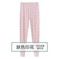 Women's 100% Cotton High-Waist Thermal Underwear for Middle-Aged and Elderly