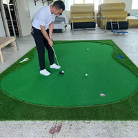 Portable Indoor Golf Putting Green Mat with Artificial Turf