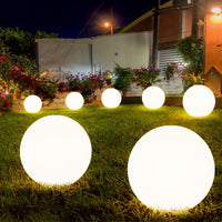 Solar/Electric Moon Ball Garden Light Outdoor Landscape Lamp for Villa Lawn Patio