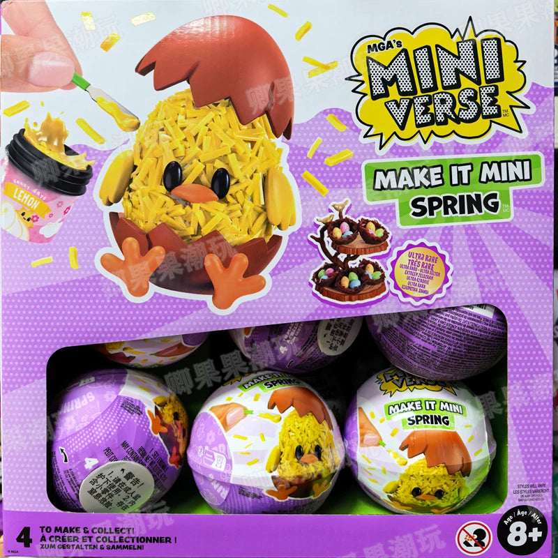 Miniverse Spring Blossom Easter Ball DIY Miniature Scene Blind Box Toy