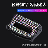 Rhinestone Car Seat Belt Buckle Clip Universal Safety Belt Stopper Adjuster