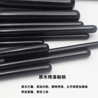 8-Piece Portable Makeup Brush Set with Storage Bag