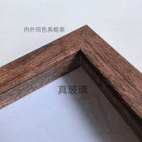 Vintage 3D Shadow Box Frame for DIY Specimen Display - Dustproof Glass Front