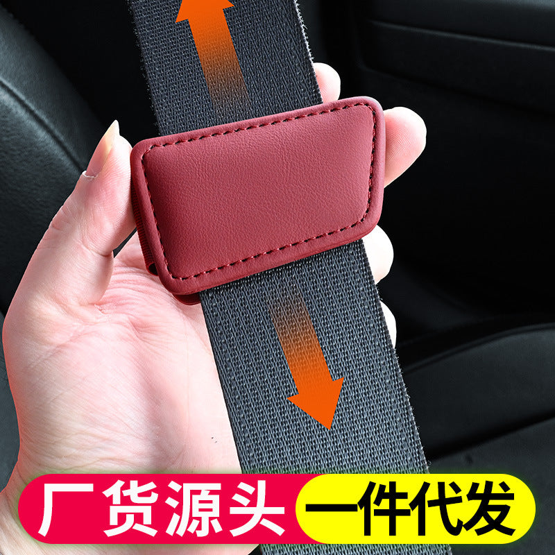 Car Seat Belt Adjuster Clip with Magnetic Buckle, Anti-Choke Safety Belt Positioner