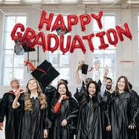 Happy Graduation Aluminum Film Balloon Set for Graduation Party Decoration