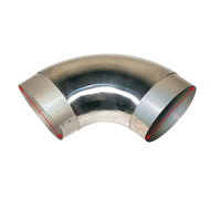 Stainless Steel Stove Pipe Accessories for Wood Burning Stoves - Anti-Scald Mesh, Elbows, and Faucet Extensions