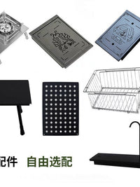 Outdoor Camping IGT Unit Accessories: Drain Basket, Grill, Tea Tray, Half Unit Water Dispenser