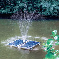 DC18V Solar Floating Fountain Pump for Outdoor Pond Landscape