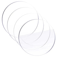 2mm Thick Clear Acrylic Sheet for DIY Crafts, Fluid Bear Base, Round Coaster, and Gulu Plate Gasket