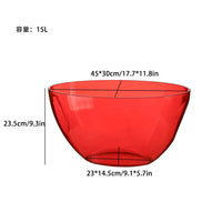 15L Large Capacity KTV Party Ice Bucket for Wine and Beer Bottles