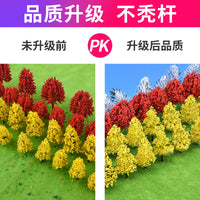 DIY Architectural Model Landscape Trees Set for Dioramas and Miniature Scenes