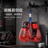 Portable Boxing Glove Keychain Hanger for Training and Storage