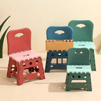 Portable Folding Plastic Stool for Kids, Outdoor Camping, Fishing, and Travel