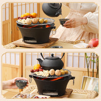Mini Portable Charcoal Grill for Outdoor Camping and Home Use