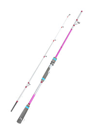 Pink Offshore Boat Fishing Rod for Beginners