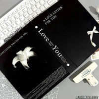 A5 4-Pocket Lily Butterfly Binder for Kpop Photocards and Collectibles