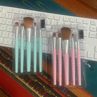 Yalian 5-Piece Ultra-Soft Makeup Brush Set for Face and Eyes