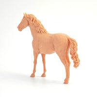 Quhunshe European Tarpan Wild Horse 1:35 Scale Resin Model Kit Unpainted