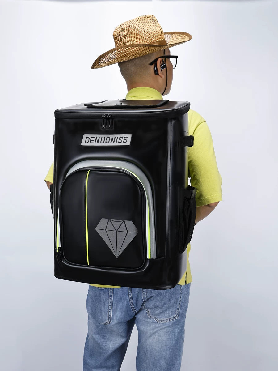Large Capacity Insulated Cooler Backpack for Outdoor Camping & Picnics - Waterproof & Leakproof