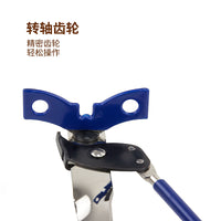 One-Handed Can Opener Stainless Steel Manual Jar Lid Remover for Kitchen
