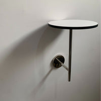 Bauhaus Wall-Mounted Round Bistro Table for Cafe & Home Dining