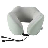 Memory Foam U-Shaped Travel Neck Pillow for Office Naps and Neck Support
