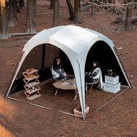 Automatic Pop-Up Dome Tent with Blackout Coating for Outdoor Camping, Sunshade, Rain Protection