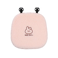 Cute Cartoon Plush Car Seat Cushion Set for Winter - Thickened Warm Seat Cover