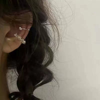 Non-Pierced Ear Cuffs for Women, Ins-Inspired Minimalist Design Ear Clip Set