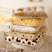 Winter Plush Seat Cushion for Office Chair, Tatami, or Bay Window - Warm and Comfortable