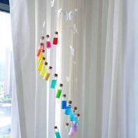 DIY Rainbow Bottle Wind Chime Kit for Gifting