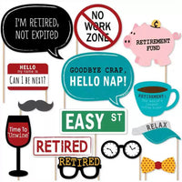 Retirement Party Inflatable Photo Booth Frame and Props Set