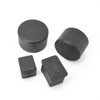 PVC Round Chair Leg Caps Anti-Slip Protectors for Metal Pipes and Stainless Steel Tubes