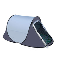 Automatic Pop-Up Camping Tent, Windproof Sun Protection, Thickened Outdoor Shelter for Hiking and Travel