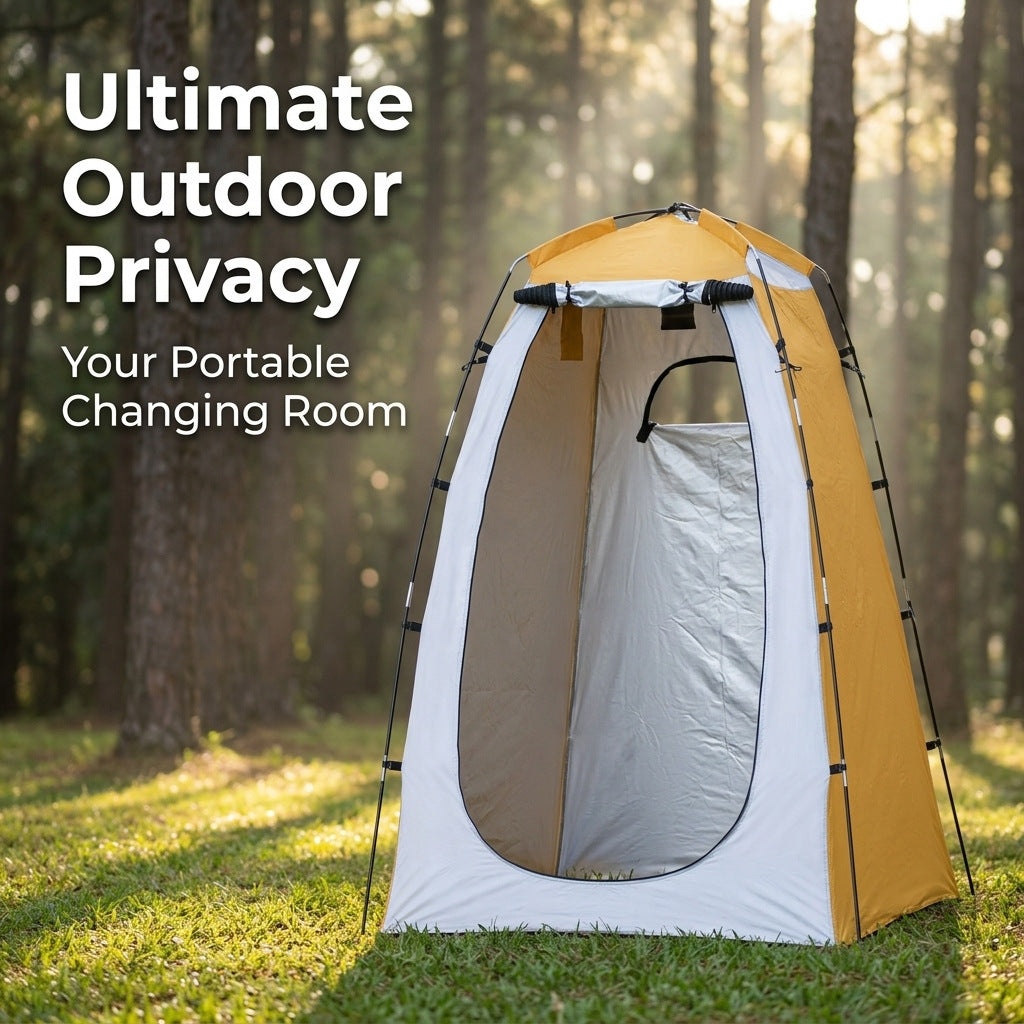 Portable Pop-Up Privacy Tent for Outdoor Camping Shower Changing Room Toilet