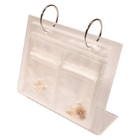 Acrylic Jewelry Display Stand with Dustproof Cover for Earrings Necklaces Bracelets