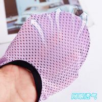 Unisex Non-Slip Indoor Floor Socks with Soft Sole - Breathable Mesh Thin Design