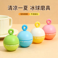 Creative Bulb Shape Ice Ball Mold Silicone Ice Cube Tray for Easy Release Large Ice Cubes