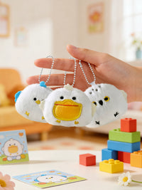 Plush Bird Blind Box Keychain Bag Charm