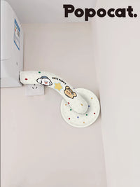 Cute Star Puppy Air Conditioner Pipe Cover Decorative AC Tube Protector Dustproof Heating Pipe Concealer